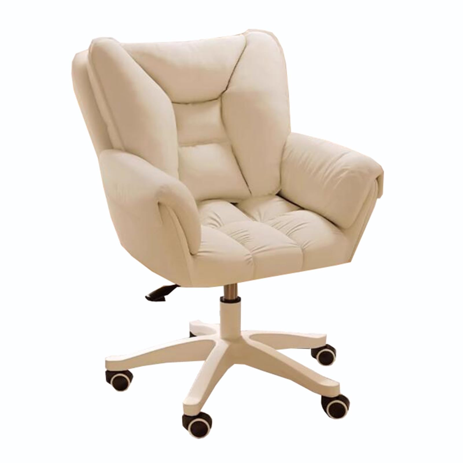 Sedia Girevole ergonomica Regolabile in Altezza per casa, Ufficio, Soggiorno, Camera da Letto - Braccioli Comodi con Comfort di Livello Professionale