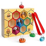 Madera no tóxica, completamente segura y ecológica para que tu hijo aprenda y juegue con tranquilidad, disfruta del tiempo de juego con tus hijos. educación preescolar de la primera infancia, manos pequeñas agarran las ayudas de entrenamiento de fuerza