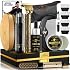 Gifts for Men Who Have Everything, Birthday Gifts for Him, Grooming Beard Kit, Beard Trimmer, Nose Hair Trimmer, Hair Straightener Brush, Oil, Balm & More, 15pc Men Care Kit, Dad Gifts