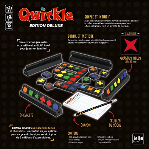 Jeu classique Iello Qwirkle Edition Deluxe - vue 7
