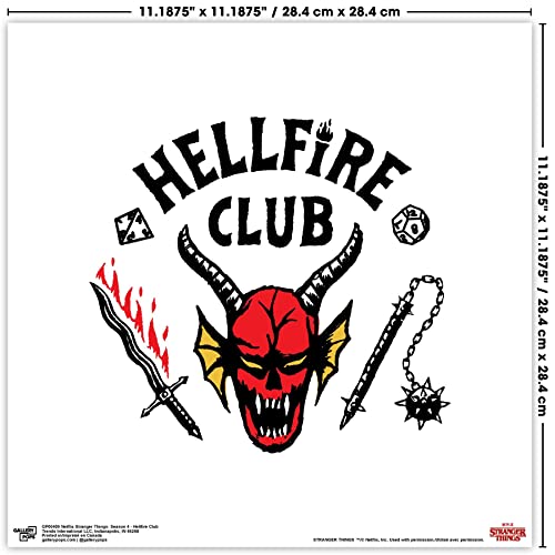 Affiches Hellfire Stranger Things S4 Gallery Pops : le cadeau déco mural parfait pour fan de Netflix