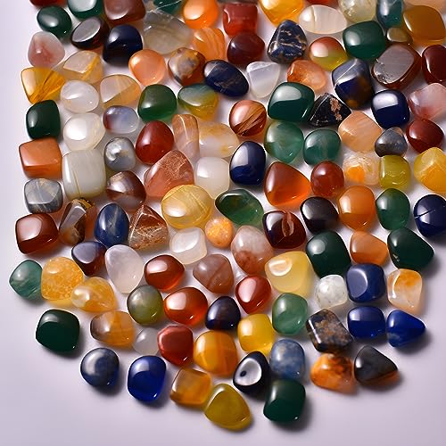 Image of Healing Crystal Set - 0.5 inch, Rhodonite Healing Stones for Healing, Meditation, Reiki