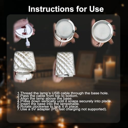 Image of LED Lamp Kit 001 for Bambu Lab MH001, 3D Printer Light Kit, MakerWorld DIY Hardware Lamp Kit,Round Light for 3D Printing USB 5V LED Kit 001 with Power-Off Memory Dimmable 3 Color