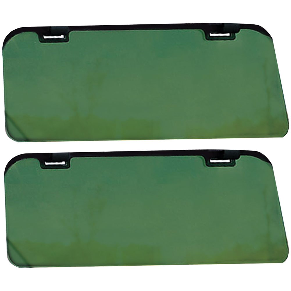 Johnson Smith (Set/2) No-Glare Clip On Car Visors Give Protection from Blinding Sunlight