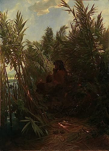 Affiche Arnold Böcklin Casserole dans le roseau pour habiller un grand mur vide