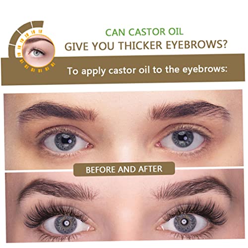 image for Wedhapy Organic Castor Oil Bio Oil Lash Growth Serum Hair Treatment La