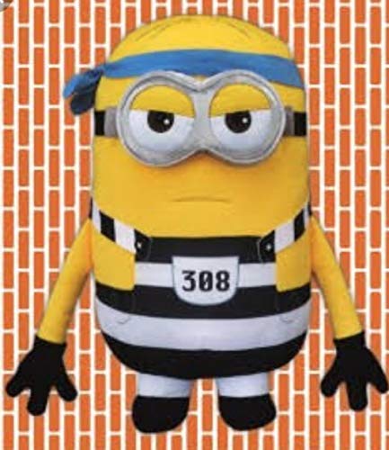 怪盗グルーのミニオン大脱走 メガジャンボ囚人服ムスっとぬいぐるみ
