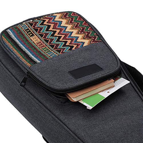 Nvshiyk Housse de transport pour guitare ou ukulélé avec sangles réglables (couleur : gris, taille : 66 cm) - Les Beatles, Paul McCartney, John Lennon, RIngo Starr, George Harrison Nvshiyk Housse de transport pour guitare ou ukulélé avec sangles réglables (couleur : gris, taille : 66 cm) – Image 5