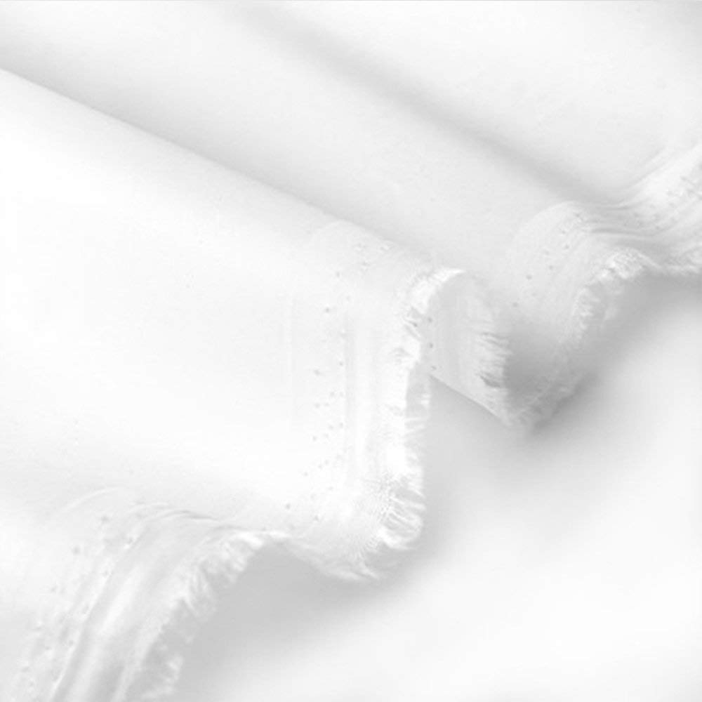 Selens 2 x 1,7 m diffusore in tessuto nylon seta bianca diffusione, senza cuciture, per illuminazione fotografica, softbox e tende luminose