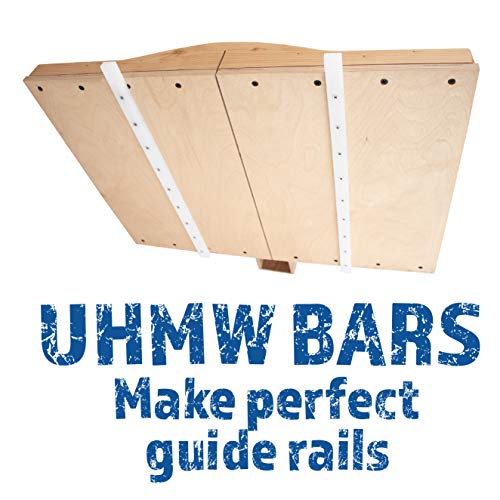Peachtree Woodworking Supply UHMW Precision Milled Bar 3/4" X 3/8" X 36" for Jigs Fixtures or Miter Slots (Size 3/4" x 3/8"). Slides with Ease - Image 3