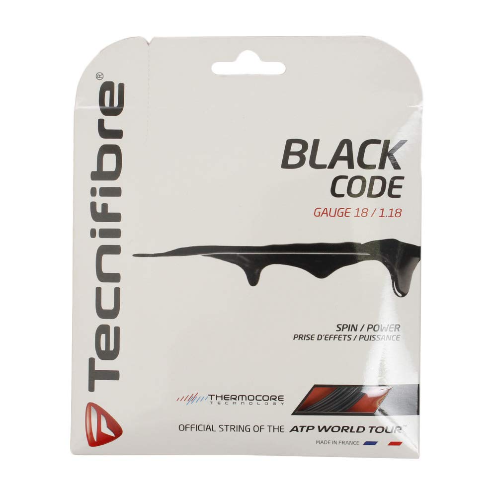 Tecnifibre Black Code (18-1.18mm) Tennis String Set