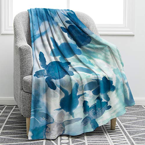 Jekeno Sea Turtle Gifts for Adults & Kids, Sea Turtle Blanket for Women & Men, Christmas & Birthday Gifts for Boys & Girls, Toys for Age 2-10