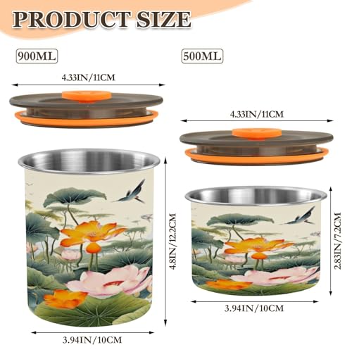 Envase de Café Hermético de Acero Inoxidable ATTX 17 oz miniatura 2