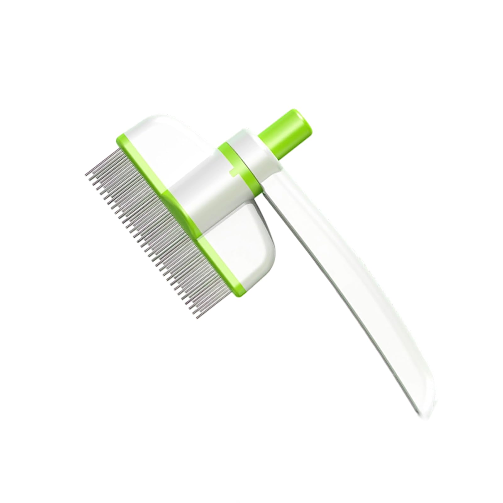 MICFENY Cat Grooming Brush For Loose Hair Removal Gentle Massaging Comb Reduces Shedding ABS