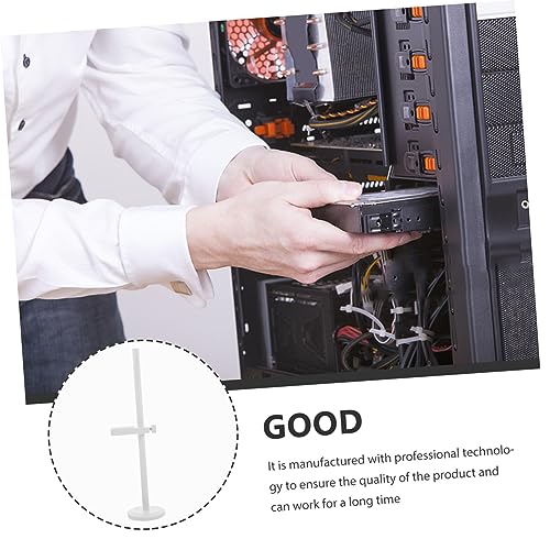 Soporte vertical para GPU ideal para torres de ordenadorgaming en color blanco 3