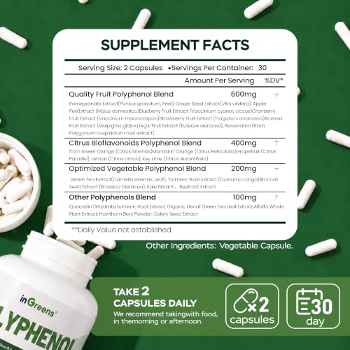 inGreens 25-in-1 Polyphenols Supplement