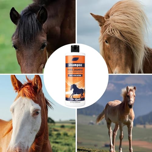 Solution de bain de douche Mane and Tail pour le pansage au box