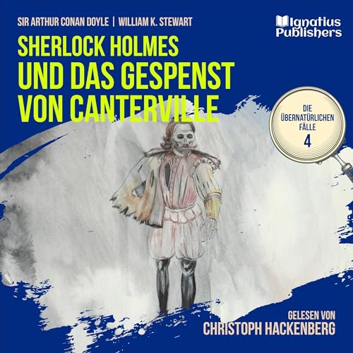 Page de couverture de Sherlock Holmes und das Gespenst von Canterville