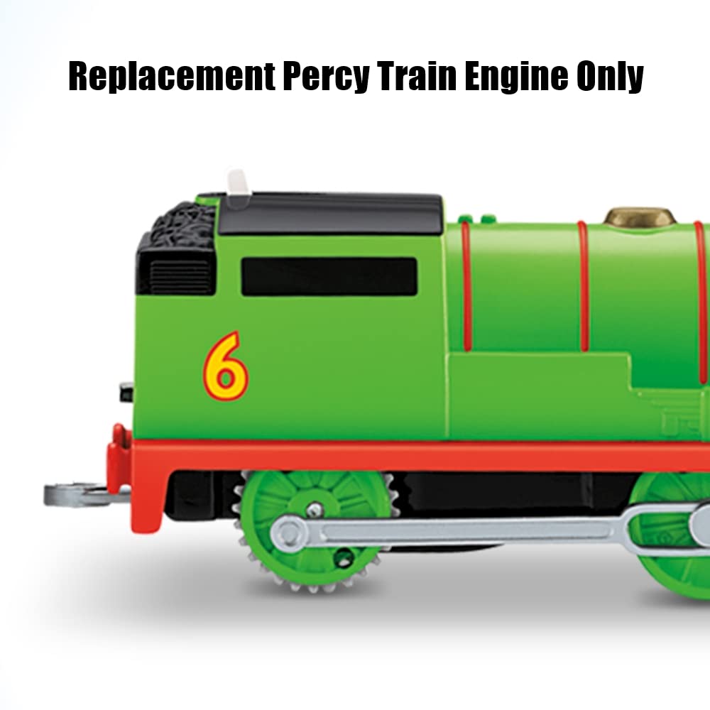 Części zamienne do zestawu zabawkowego Thomas The Train - GBN45 ~ Thomas & Friends Trackmaster Percy zestaw 6 w 1 ~ zamiennik silnika pociągu Percy