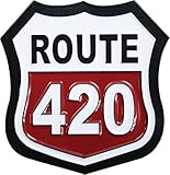Route 420 Road Sign - Enamel Pin