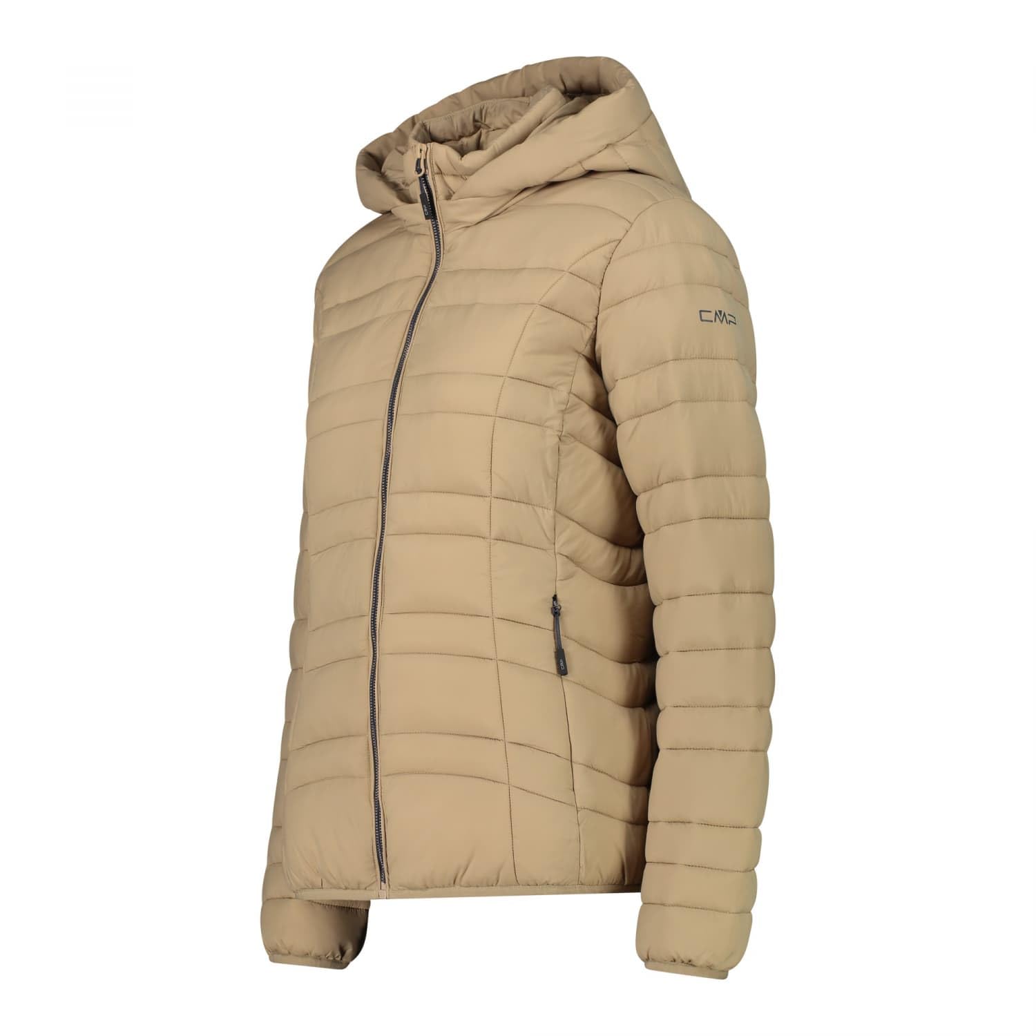 CMP Damen Nylon Jacke mit abnehmbarer Kapuze