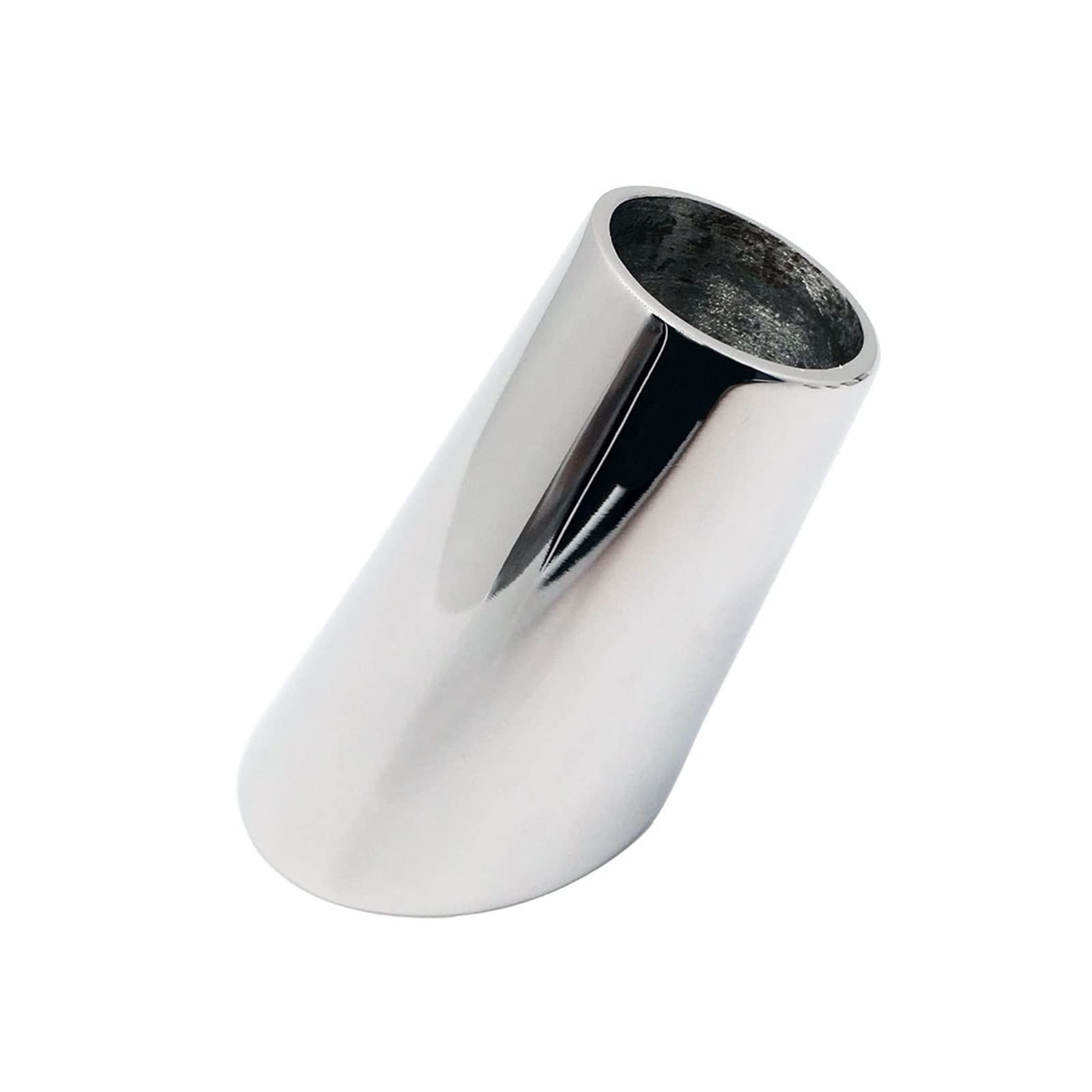 316 Stainless Steel 60-Degree Flagpole Seat Marine Hardware Accessories Yacht Accessories Railing Stainless Steel Tube Base(60° 30MM)