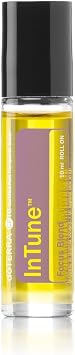 doTERRA - InTune Essential Oil Focus Blend Roll On - Supports Enhanced, Sustained Sense of Focus; Supports Efforts to Pay Attention or Stay On Task; For Topical Use - 10 mL