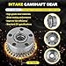 Intake & Exhaust Timing Camshaft Sprocket Cam Phaser VVT Gear Compatible with Jeep Wrangler Chrysler Dodge Charger Ram 2011-2019 3.6L Pentastar V6 Replace# 5184369AH 5184370AH