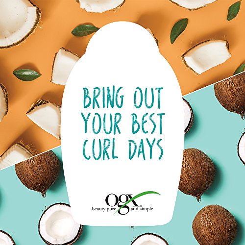Ogx Quenching + Coconut Curls Frizz-Defying Moisture Mousse, 8 Ounce #TOP4