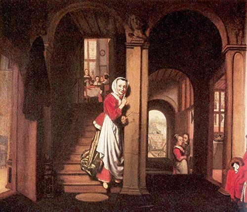 Peinture à l'huile Baroque Nicolaes Maes par profs d'art
