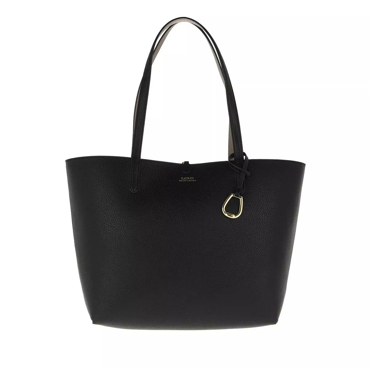 Lauren Ralph Lauren Reversible Tote Medium Wendetasche Schwarz