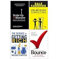Scale Up Millionaire, Unlocking Connections, The Science of Getting Rich & Bounce 4 Books Collection Set