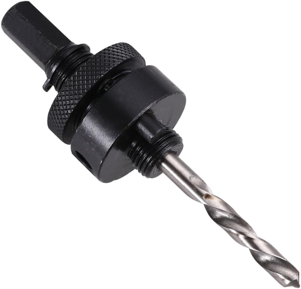 1pc Handle Hole Arbor with Precision Drill Bits for Heavy Duty Metal Mandrel for Cutting and Thin Plastics