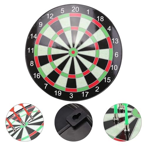 Image of Magnetic Dart Board Game Toy for Kids Adults Target with 4 Colourful Non Pointed Magnetic Darts, Excellent Indoor and Outdoor Fun and Party Game, Magnetic Dart Board Toy Gift (Small)