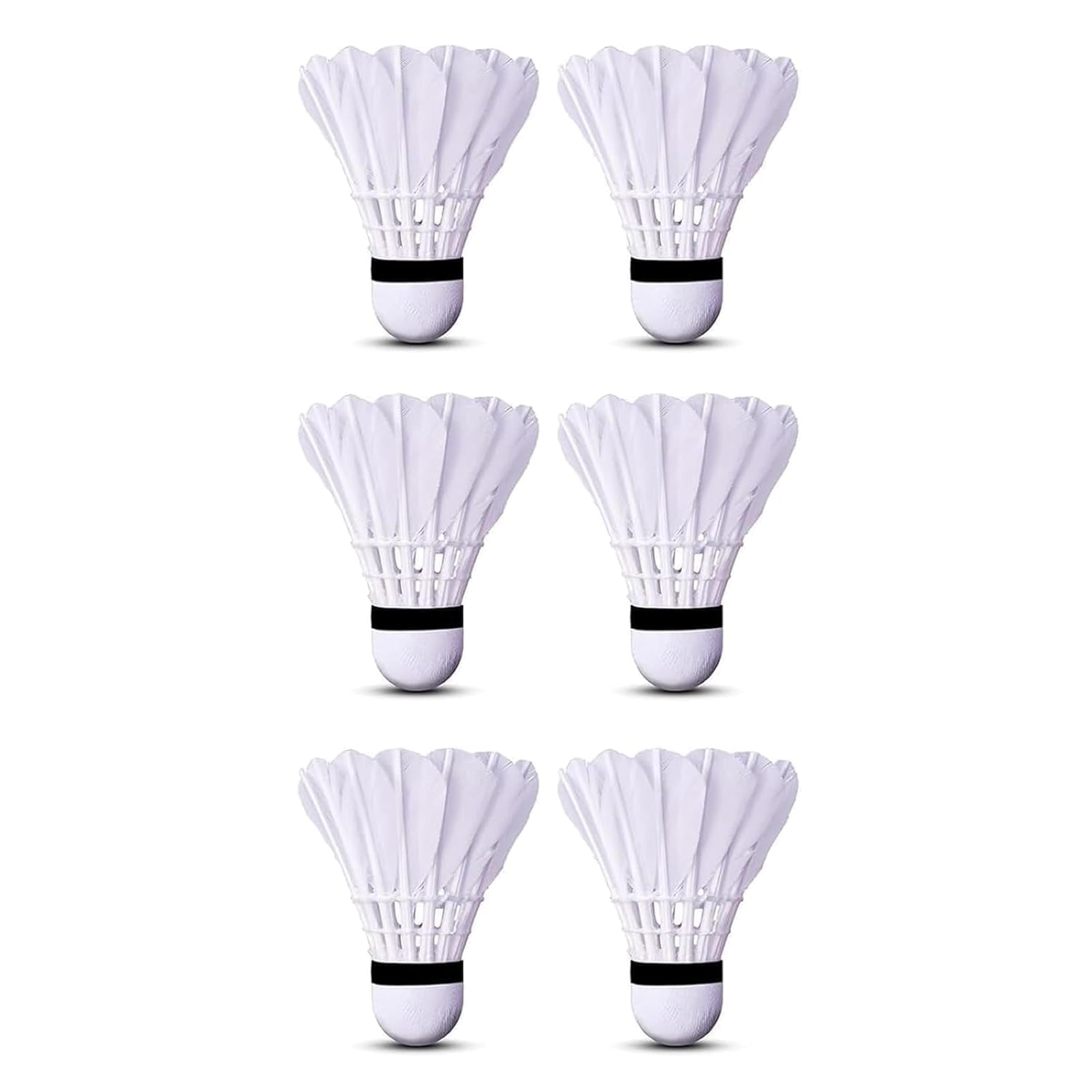 Badminton Shuttlecock Set – Premium Feather Shuttlecocks for Indoor & Outdoor Play | Stable Flight, High Durability & Precision Control | Ideal for Training, Practice (6)-picture-28