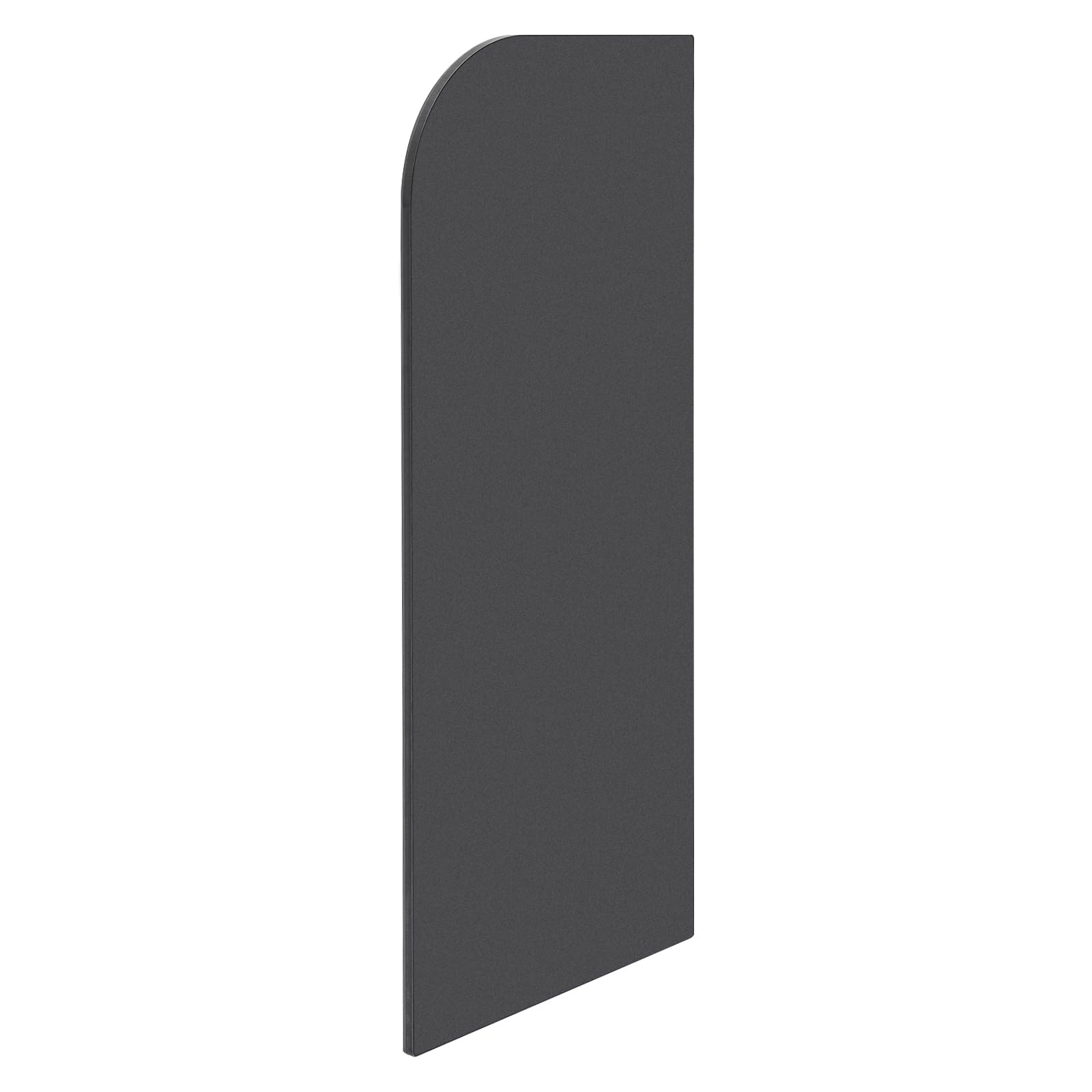 Paroi de séparation pour urinoirs - 40 x 90 cm - Angle rond - Mur d'écran stable pour cinémas, restaurants et toilettes publiques
