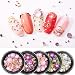Nail Beads 5 Wheels Mixed Gold Studs Nail Art Rhinestones Diamonds Crystals Beads Gems Pearl Gemstone Sequins Caviar for DIY Decor 3D Art Charms Decoration