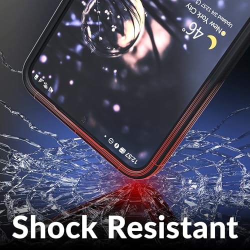 Image of Crave Compatible with Samsung Galaxy S25 Plus Case, Shockproof Protection Dual Layer Case for Samsung Galaxy S25 Plus (6.7 inch) - Black