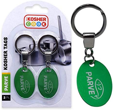 Amazon.com: The Kosher Cook Dairy Blue Keyrings - Pack of 2 - Key Chain ...