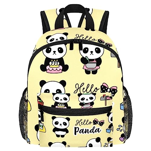 Cartable école primaire panda pour fille et garçon - Sac à dos enfants