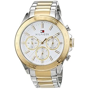 Tommy Hilfiger Analogue Multifunction Quartz Watch for Men with Two-Tone Stainless Steel Bracelet – 1791226