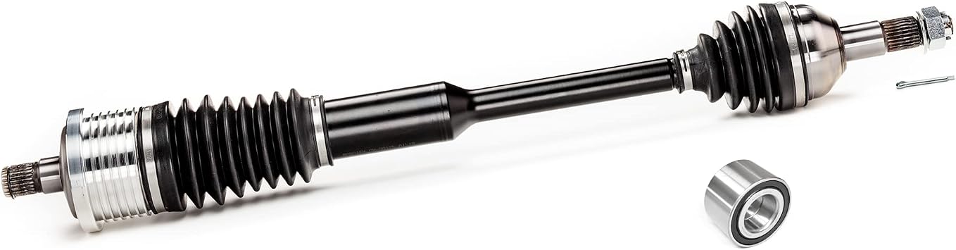 Monster XP Series Rear CV Axle & Brg for Can-Am 705502356 Telescoping Built Tough 4340 Chromoly Steel Direct Fit Factory Length with 4" of Travel