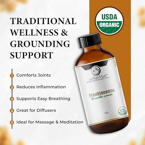 Aceite esencial orgánico de Frankincense Serrata 4 Fl oz miniatura 3