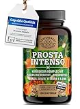 PROSTA INTENSO® Prostata Kapseln - WICHTIG: Laborgeprüfter Markenkomplex mit Sägepalmenextrakt, Brennnesselwurzel, Kürbiskern, Zink, Selen & mehr I Saw Palmetto -DE- SCHEUNENGUT®
