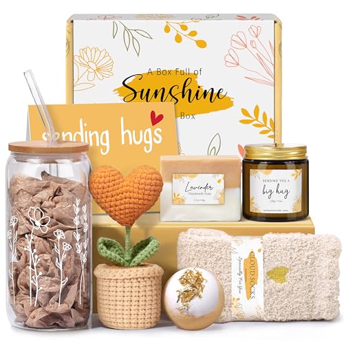 Gift Baskets for Women, Get Well Soon Gifts Basket for Women, Sympathy and Thinking of You...