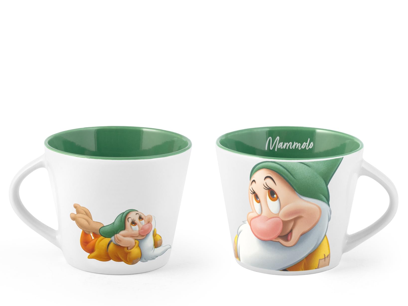 Home Disney- Sette nani, set 12 tazze da te' Sette nani POP, 280 cc, personaggi assortiti, New Bone China, lavabili in lavastoviglie, idonee al microonde