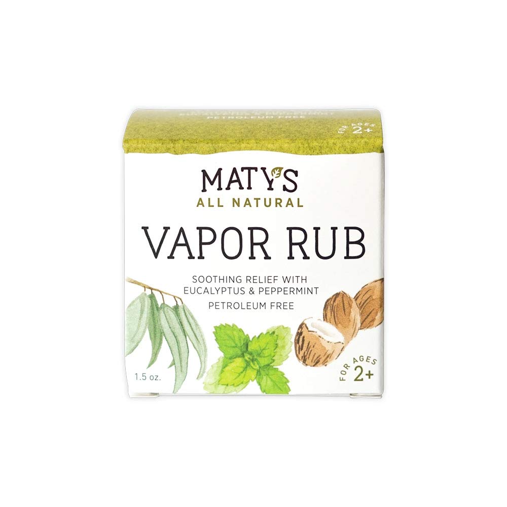 MatysAll Natural Vapor Rub Soothing Relief 1.50 oz (Pack of 2)