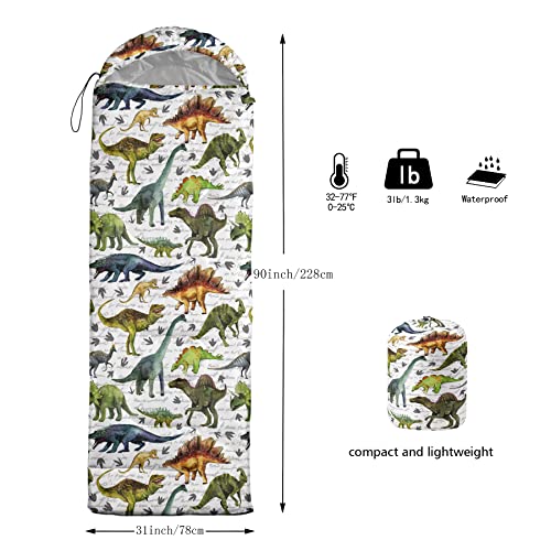 Image of QOOMO Camping Sleeping Bags,3 Season Warm & Cool Weather,Lightweight,Waterproof Sleeping Bags for Adults & Kids,Traveling,and Outdoors,Camping Gear Equipment