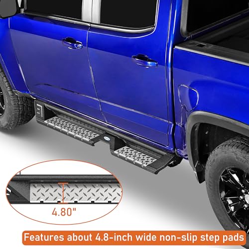 Estribos laterales Hooke Road para Chevy Colorado 2015-2026 miniatura 4