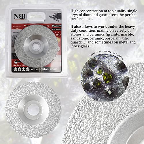 NBB Brazed diamond disc, high efficiency and long life, dry grinding on granite, marble, ceramic, tile, porcelain - Image 3